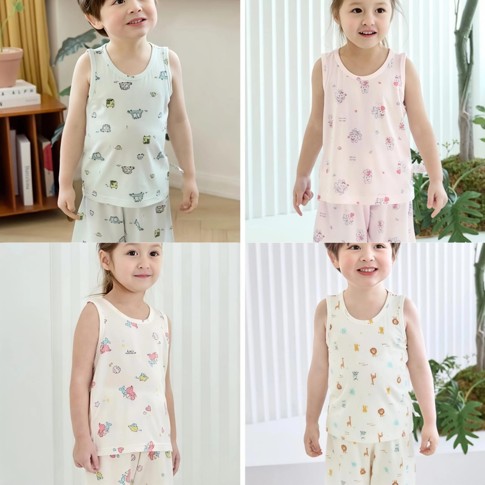 韓國透氣棉家居服套裝