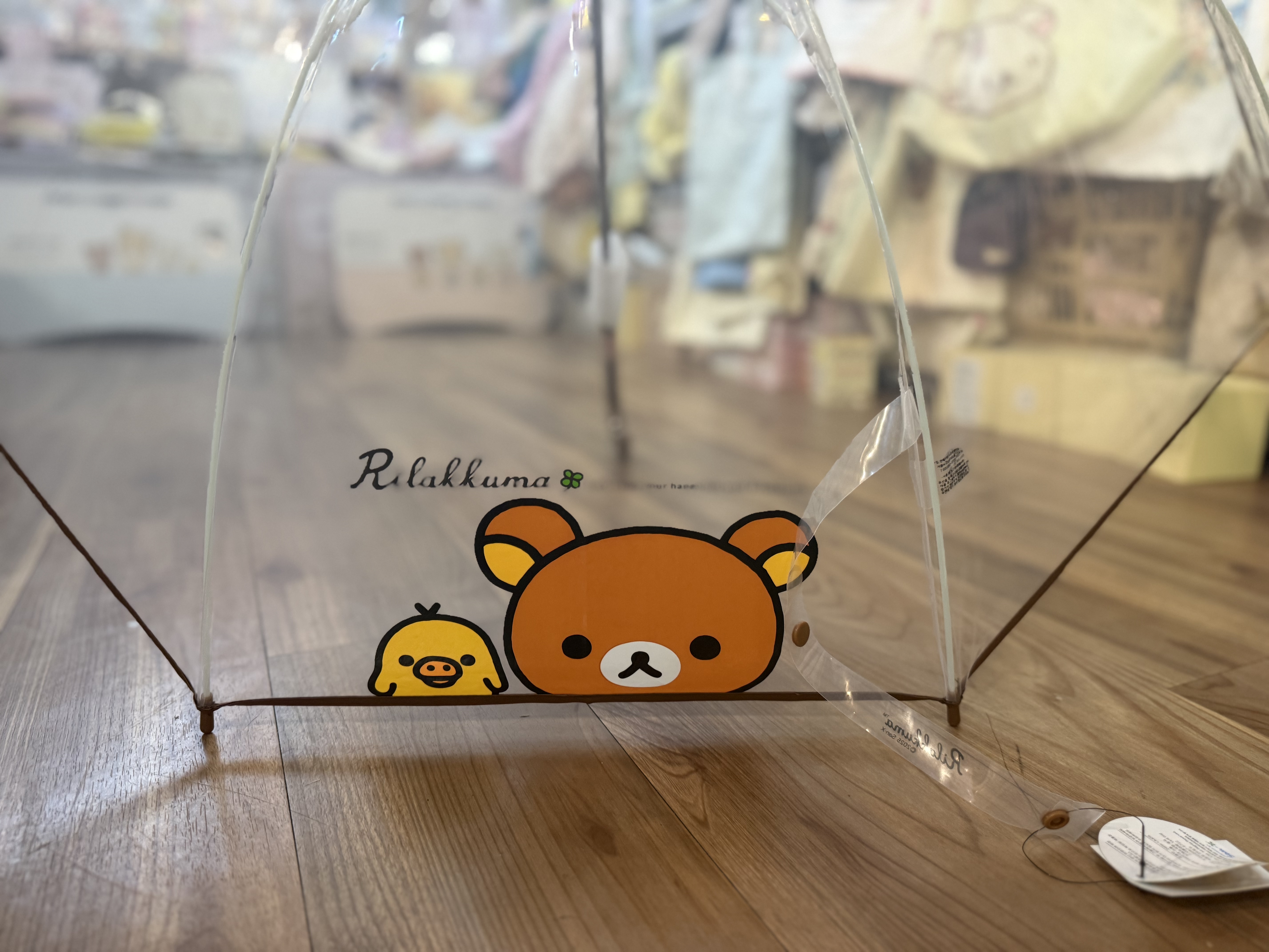 《現貨》全新Rilakkuma韓國專店限定 長身透明遮