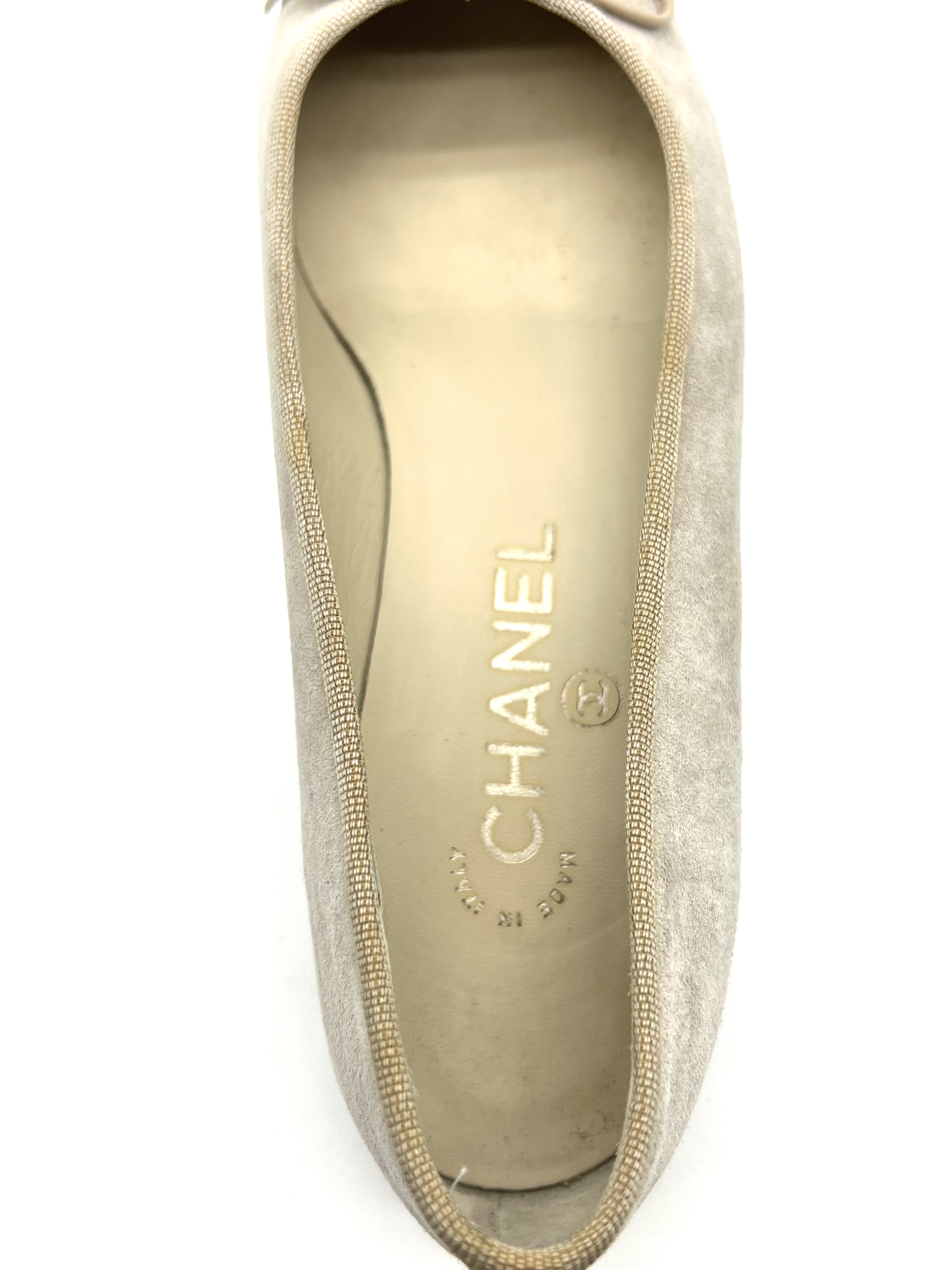 Pre-owned Chanel Two-color Ballet Shoes / Product Code: 26052103