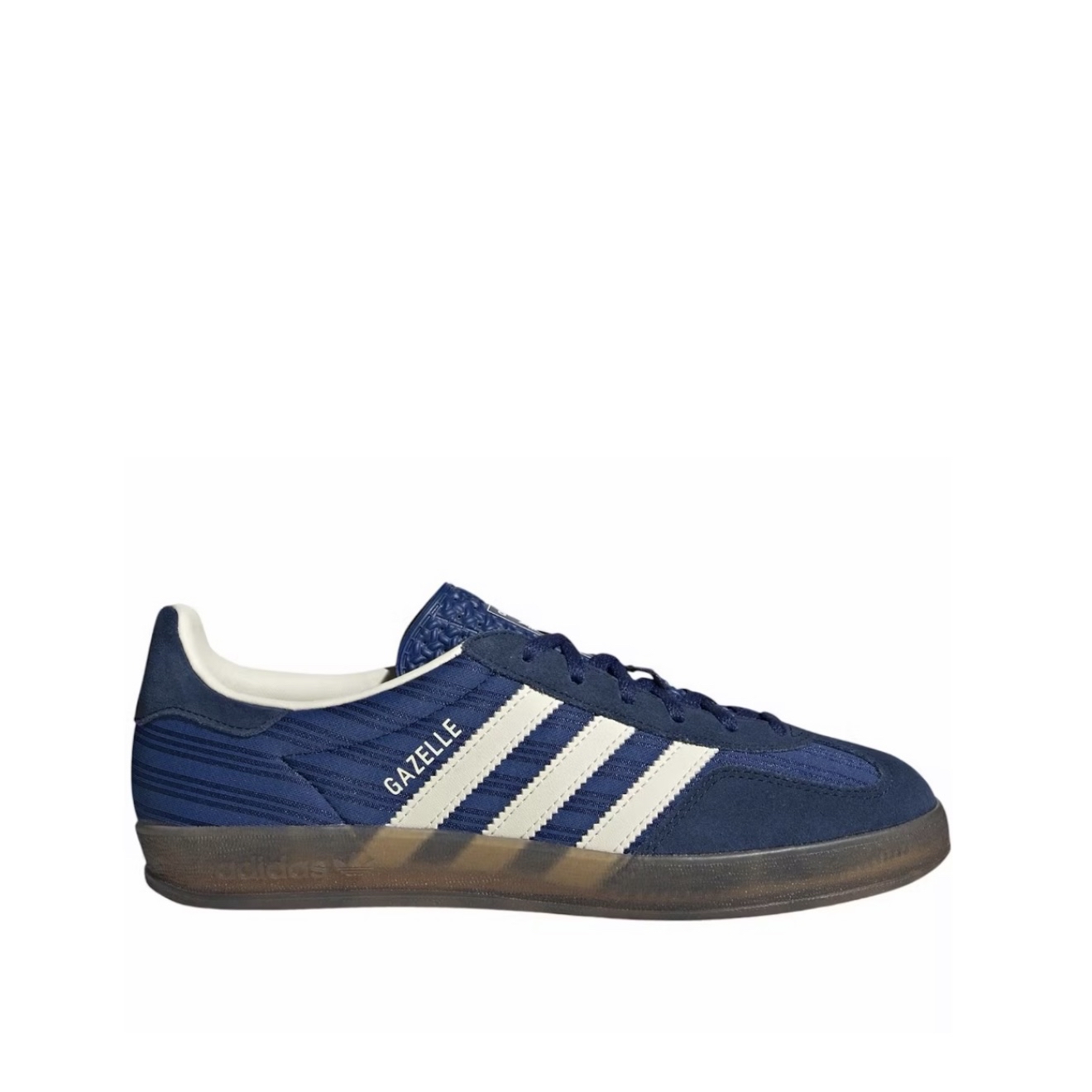 JS1410 Adidas Gazelle Indoor Victory Blue Night Indigo Cream White JS1410