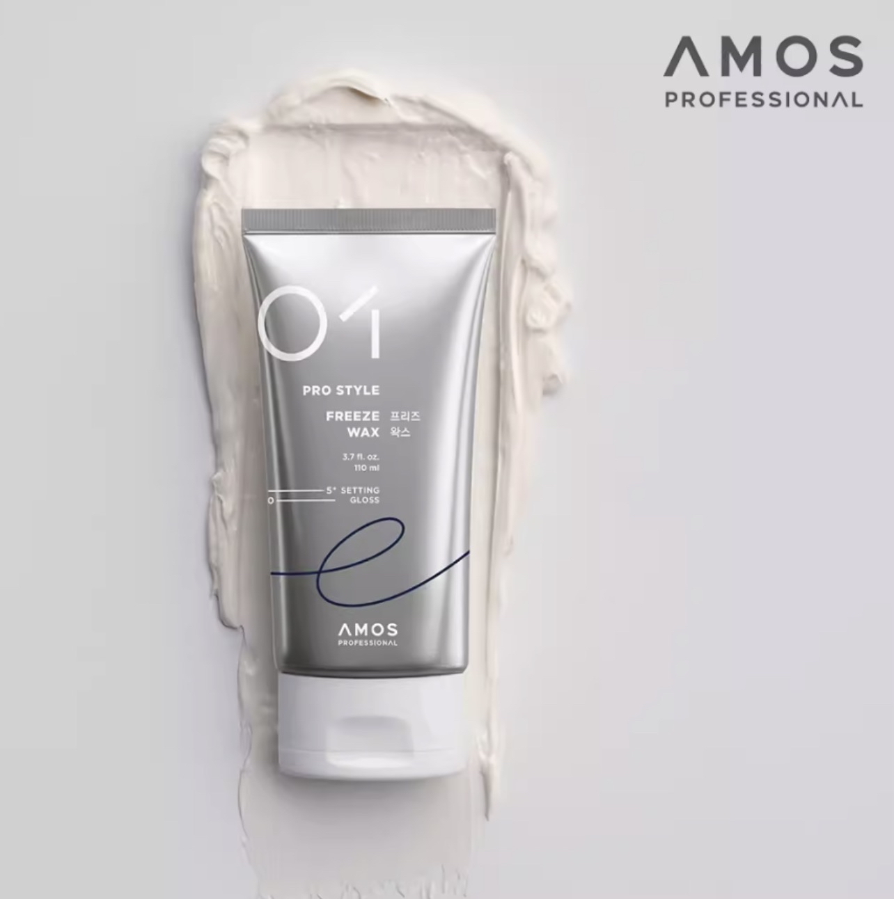 AMOS PROFESSIONAL Pro Style Hard Setting Gel 強力定型啫喱 300ml  