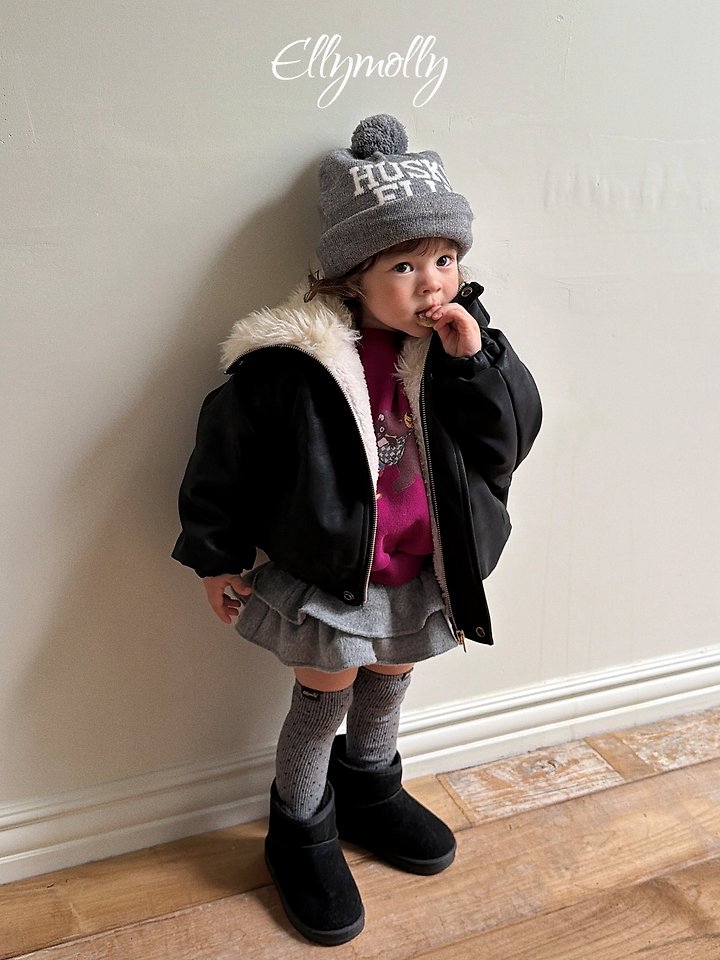 Ellymolly | Big-Collar Shearling Jacket