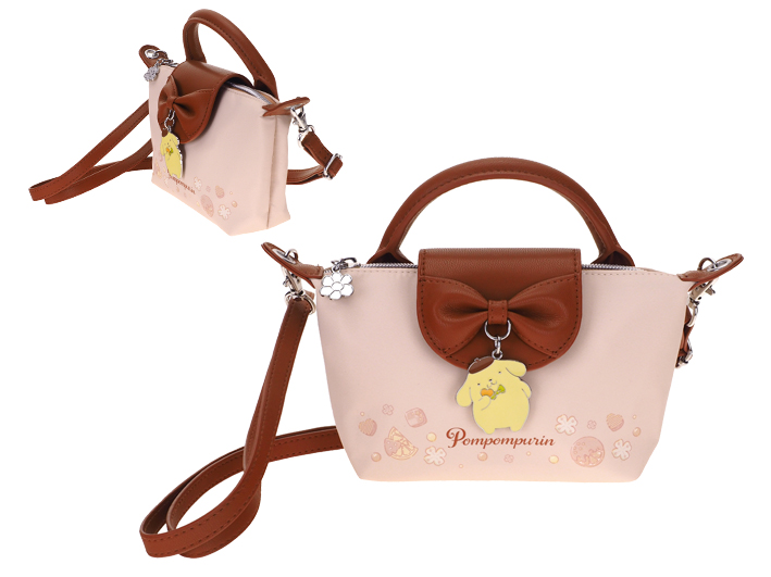 Pompompurin Cosmetic Pouch w/ Shoulder Strap 有肩帶化妝包