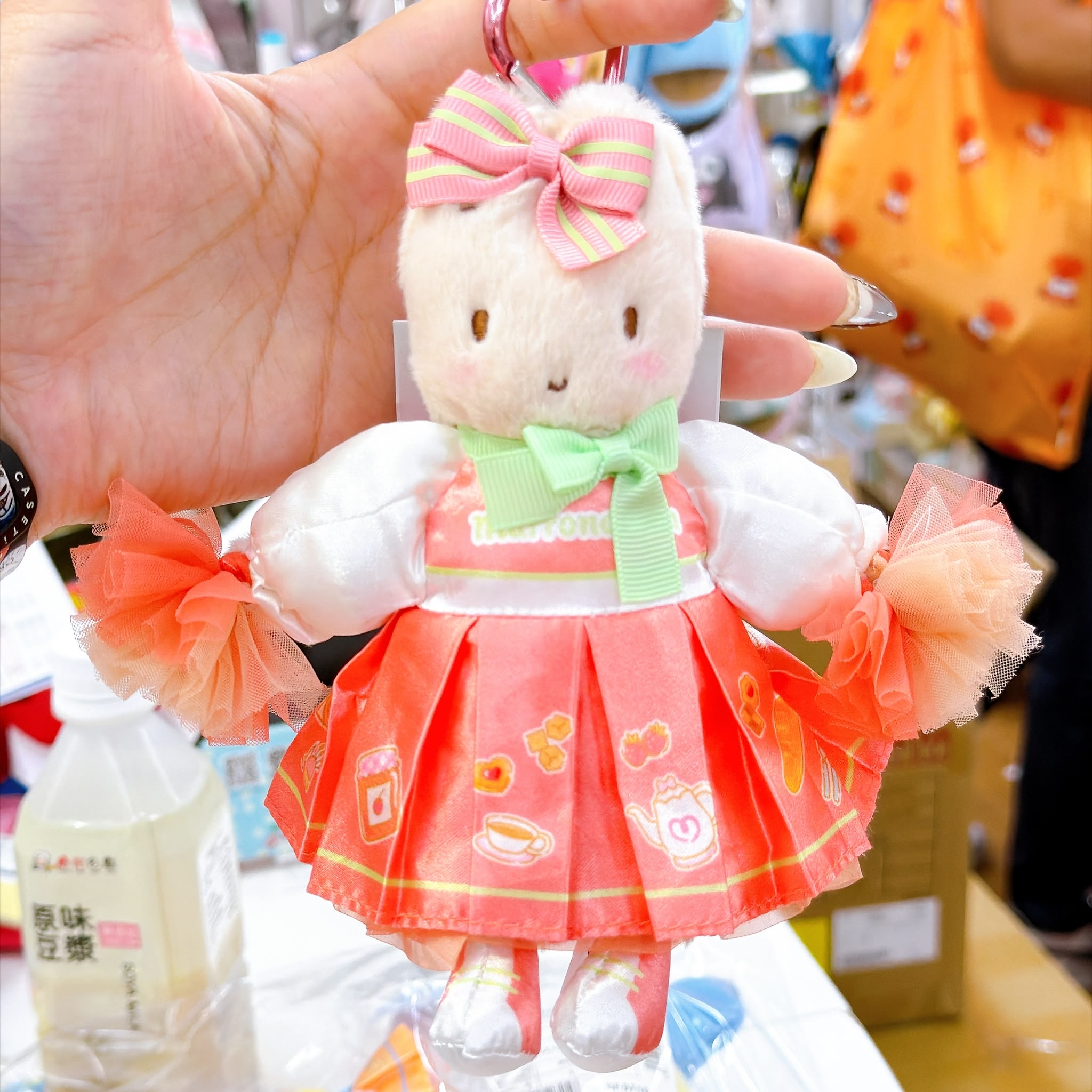 日本直送新款Sanrio 女團Cheeristails 公仔掛飾