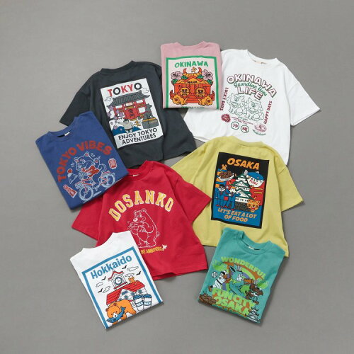 🆕【⭐訂購⭐】🇯🇵日本直送 漫畫風 日式景點印花 短袖T恤［8款選］🌀 [ELBA-0039][260301]