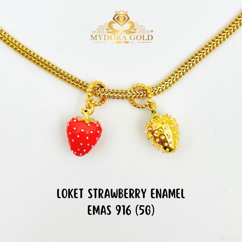 MYDORA Loket Strawberry Enamel (5G) l EMAS 916/22K