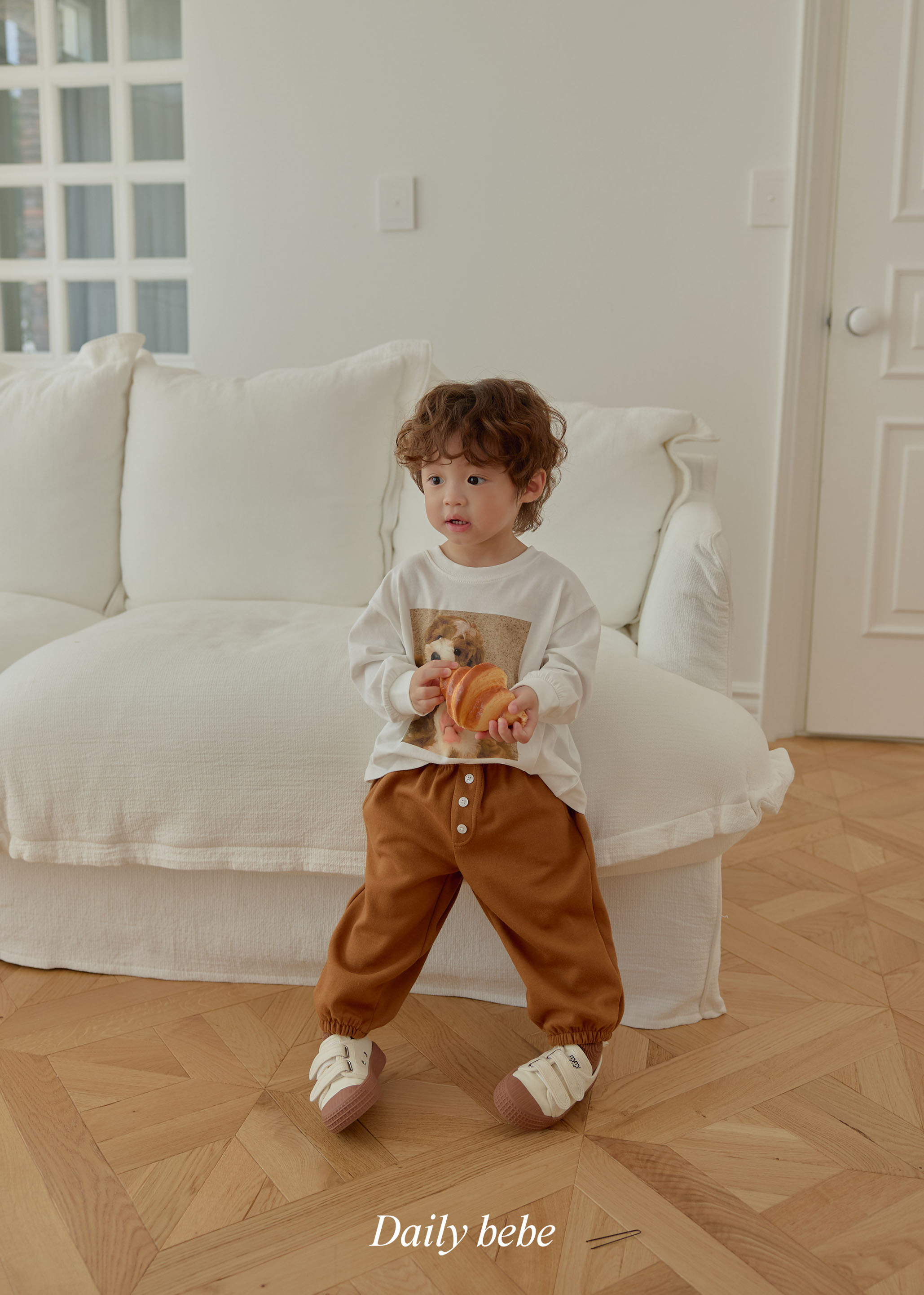 Dailybebe | Button Jogger Pants