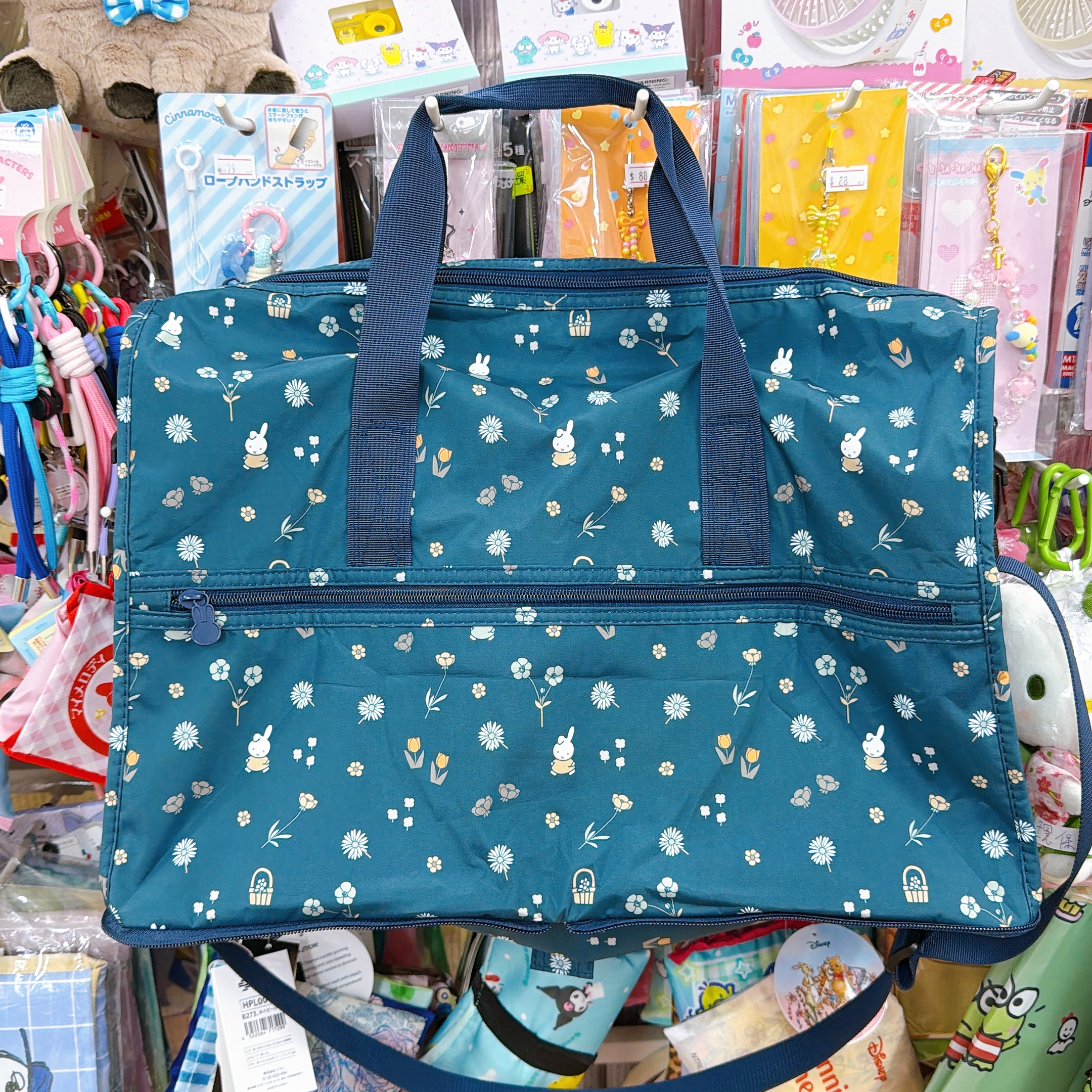 日本直送 Siffler  新款Miffy 可摺疊旅行喼袋 出遊必備