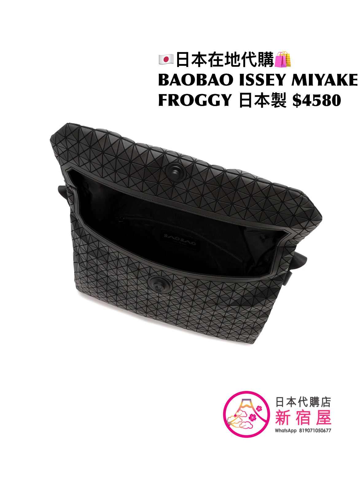 BAOBAO ISSEY MIYAKE FROGGY