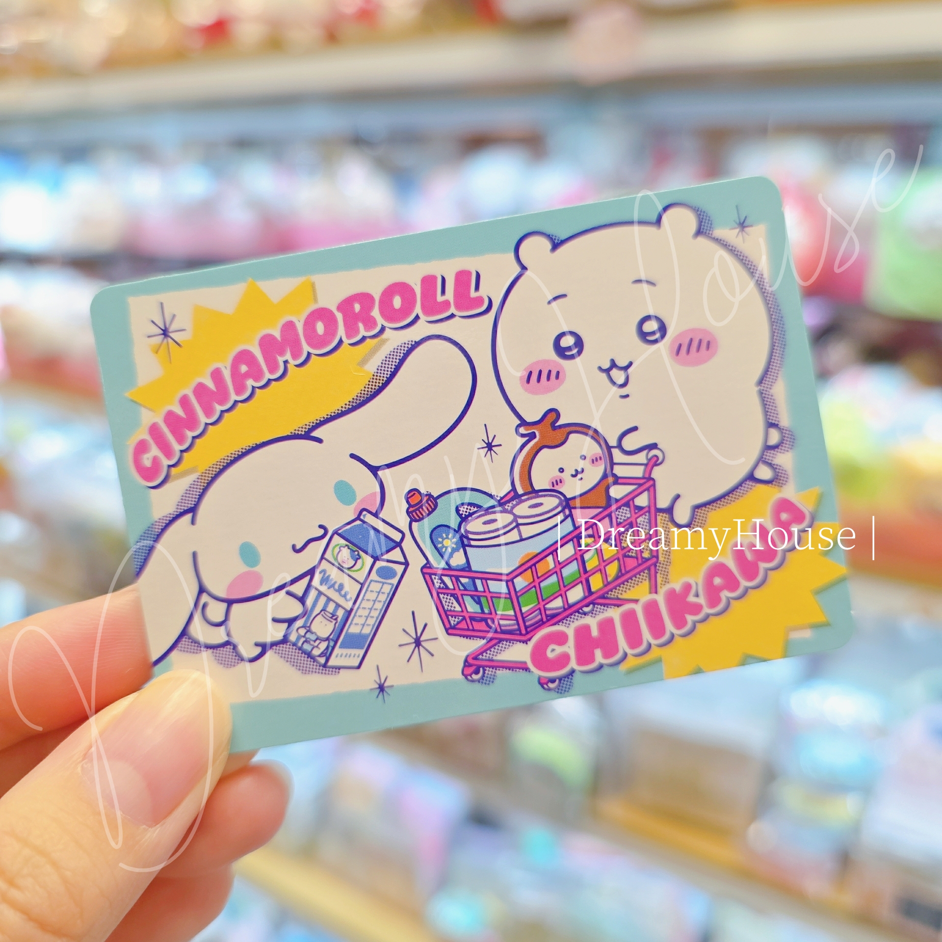 日本 Chiikawa x Sanrio characters 盲盒積分卡 (簡款)