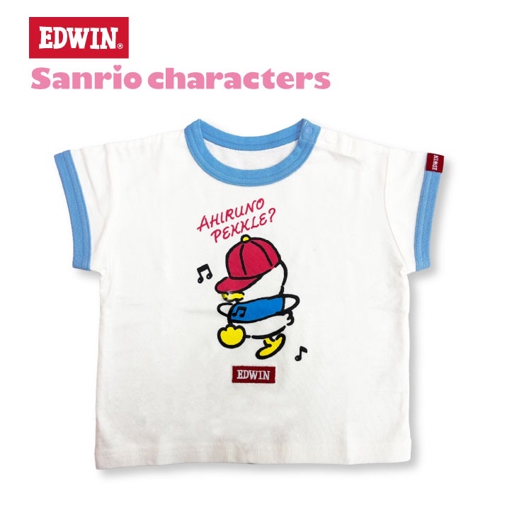 🇯🇵限量預訂 日本直送🇯🇵EDWIN × Sanrio AP鴨人物印花短袖T恤