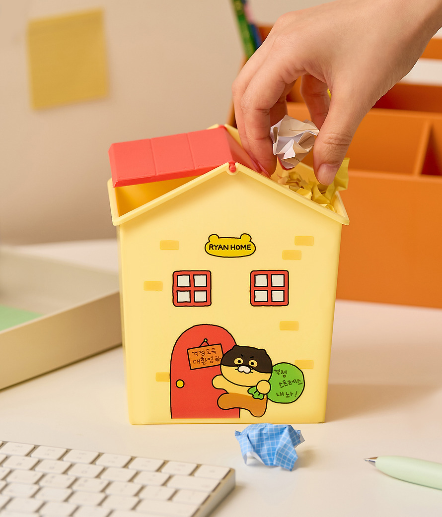 小偷春植 迷你垃圾桶