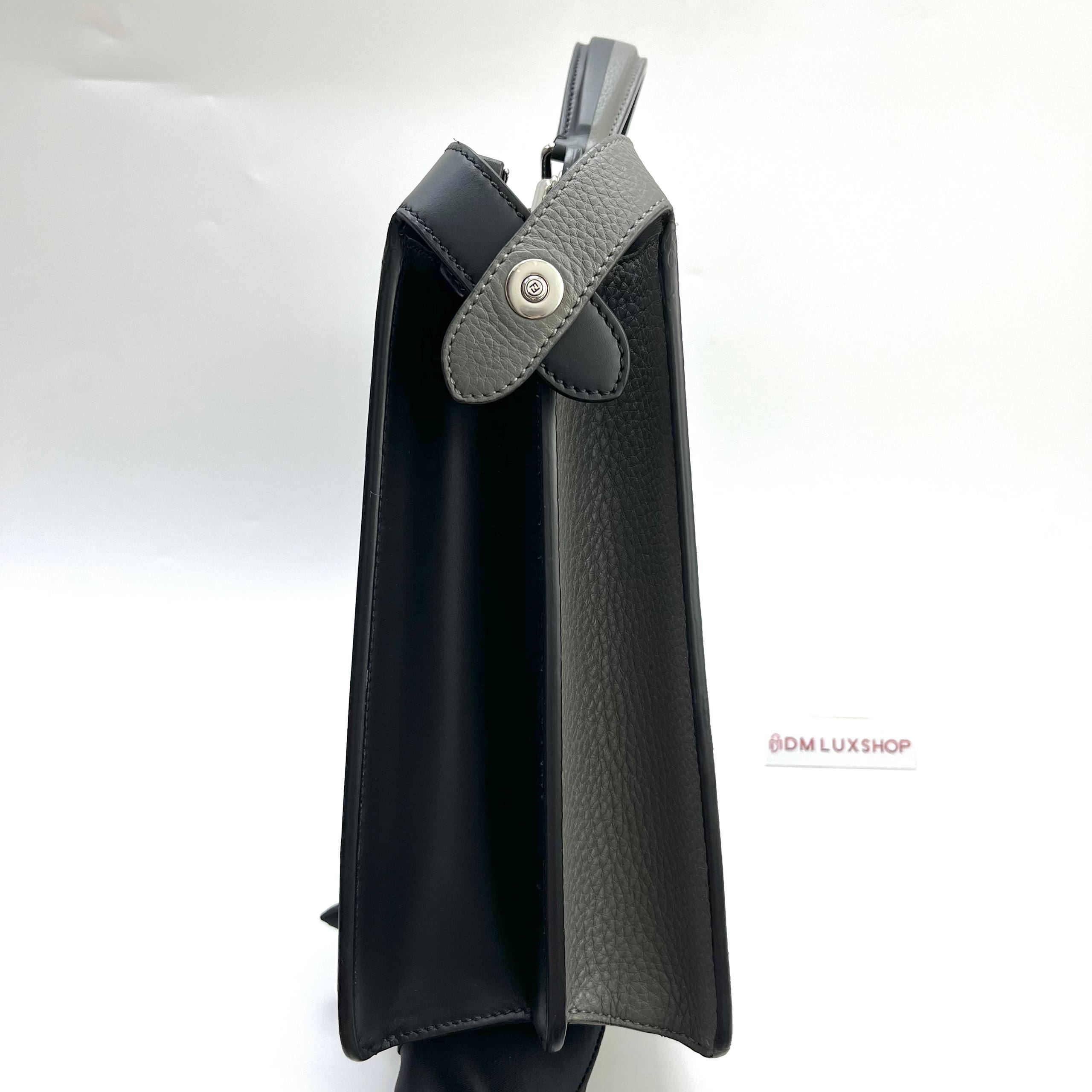 Fendi Peekaboo ISeeU Medium Grey/Black