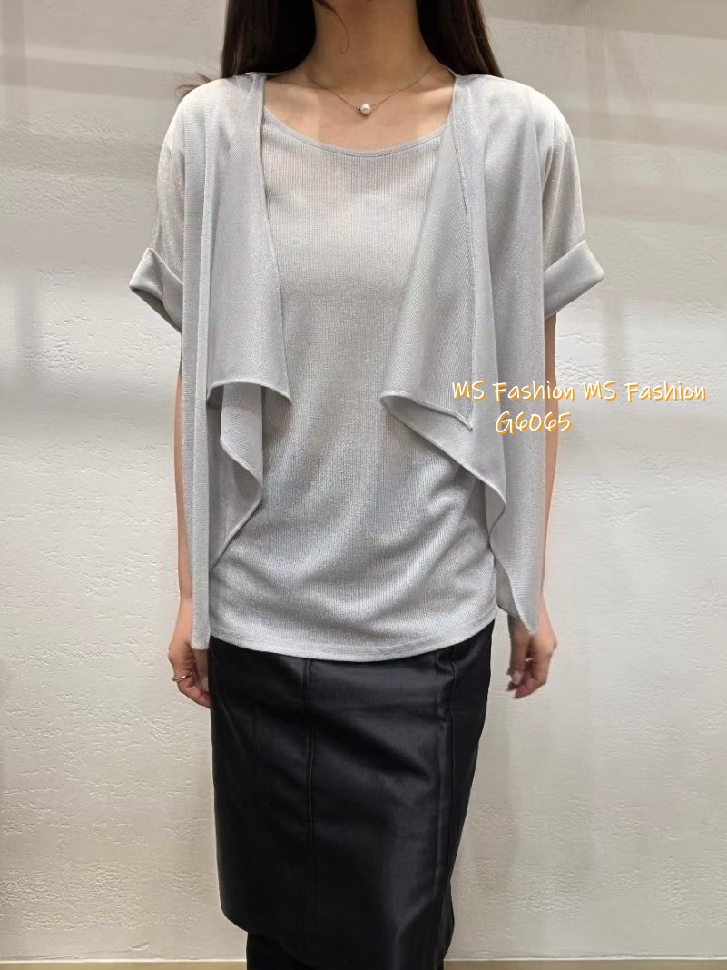 G6065 韓國🇰🇷假兩件top