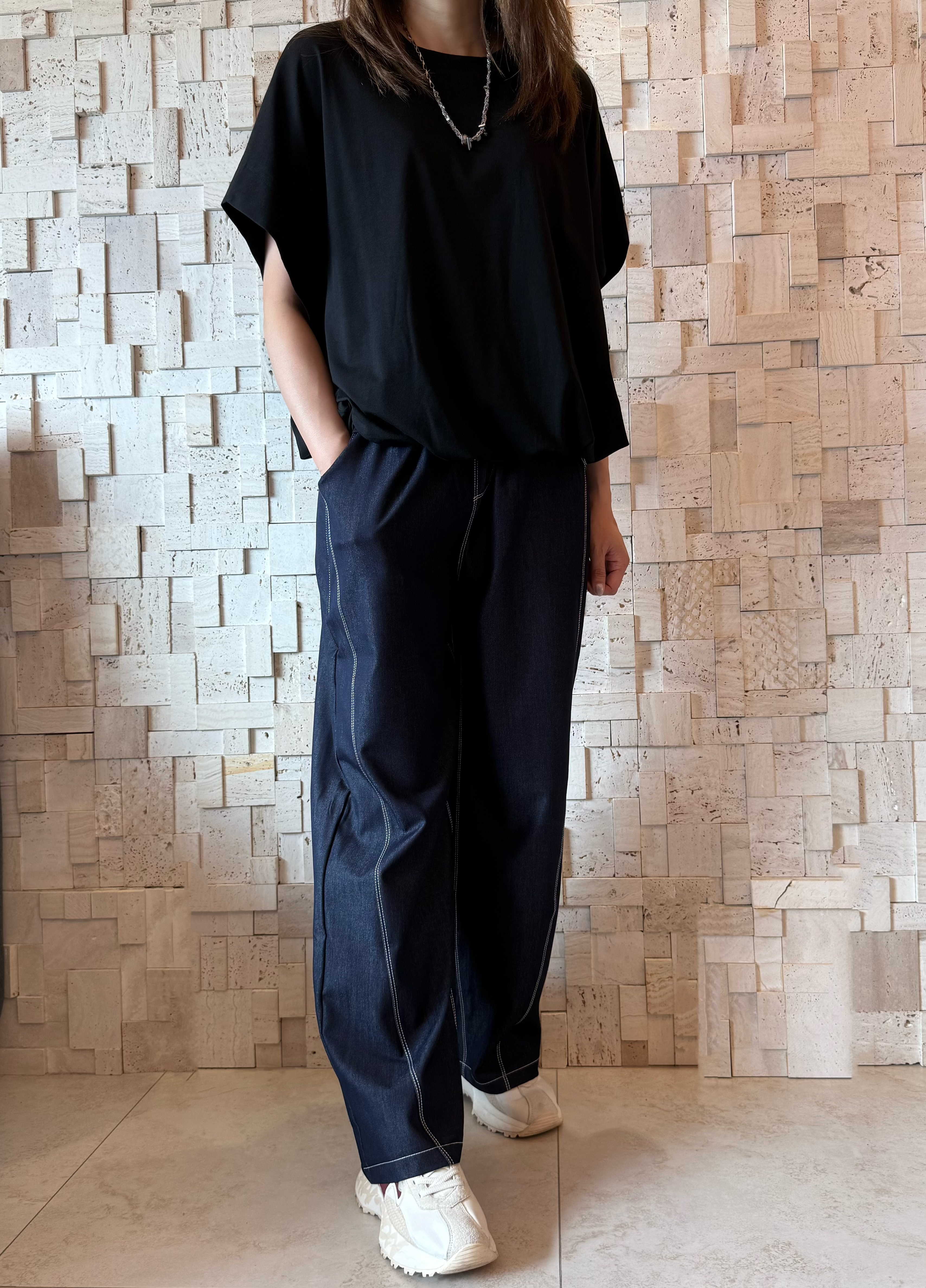 #2100 滑棉鬆身Top