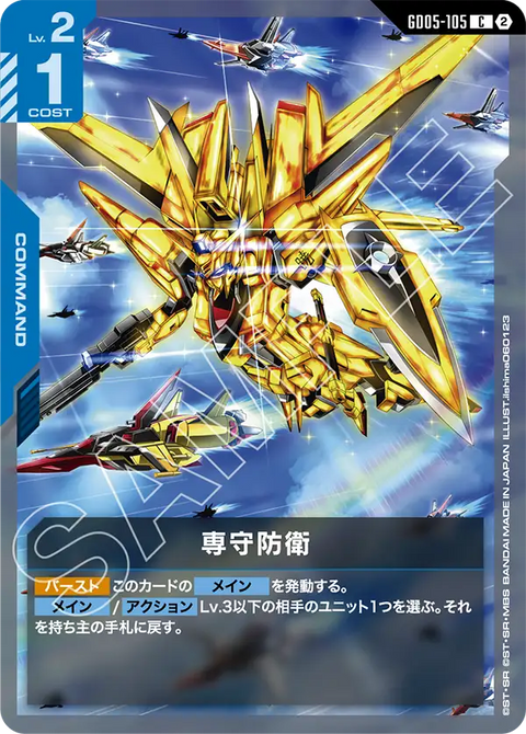 GD05-105 C 專守防衛