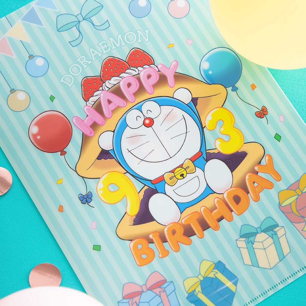 [絕版現貨] 多啦A夢生日限定 文件匣 A4 Folder｜Doraemon生日2026