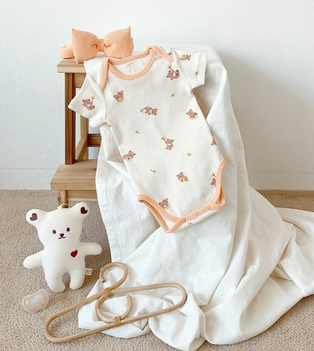 Short Sleeves Lily Bear Suit