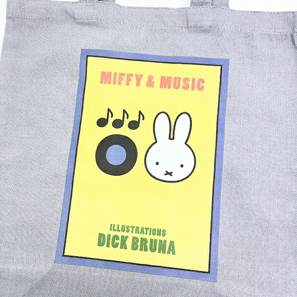 日本限定 Miffy & Music 手提袋 ｜大容量 Tote Bag