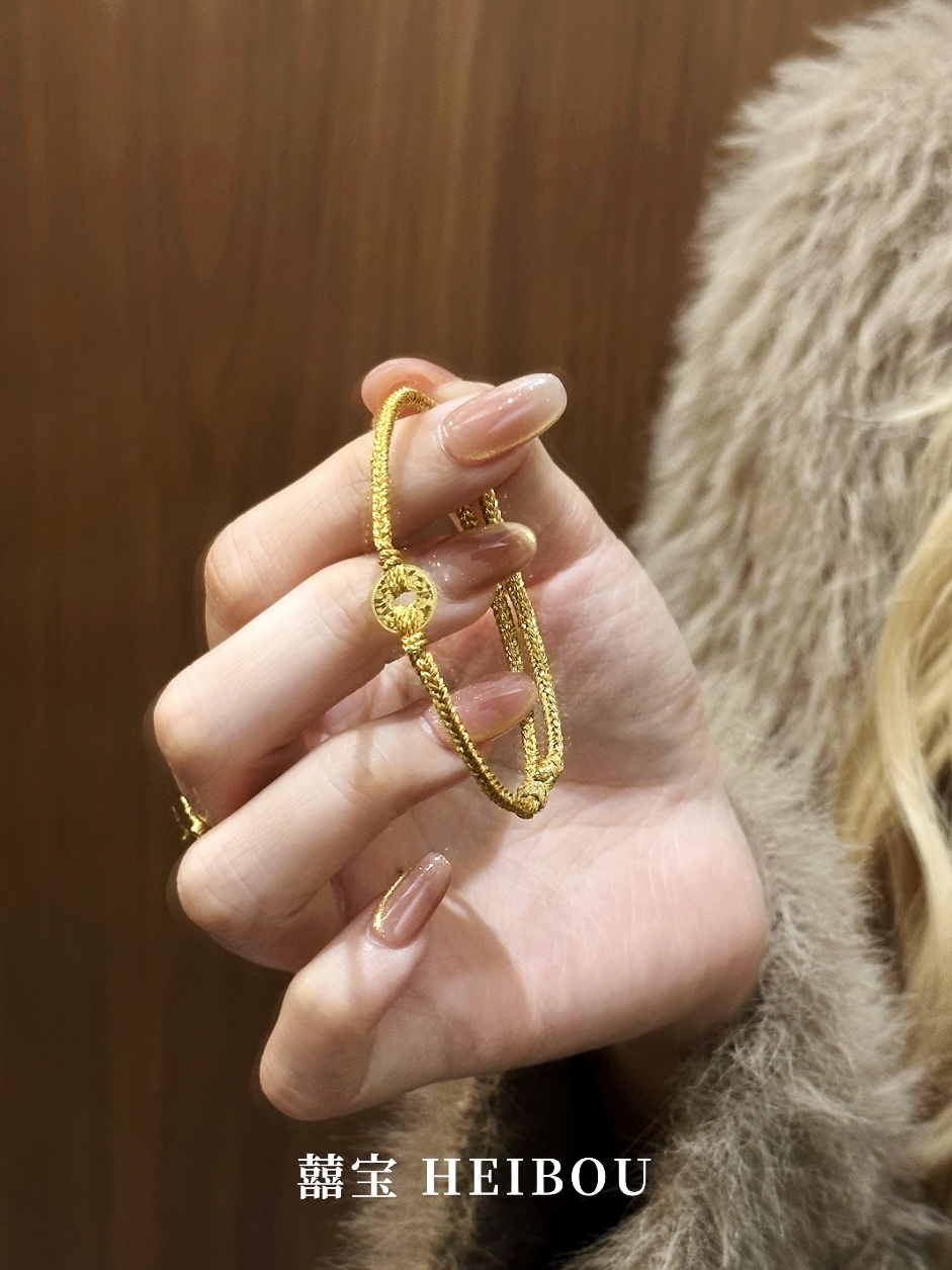 【囍宝原创】碎碎冰金币编绳