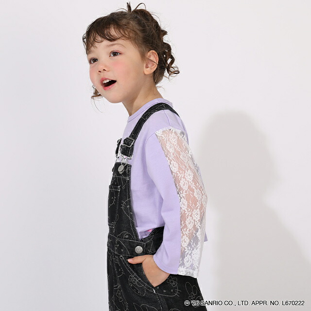🆕【⭐訂購⭐】日本直送 🇯🇵🌀#Sanrio 蕾絲邊 長袖Tee［2款選］🌀 [ELIA-0094][261013]