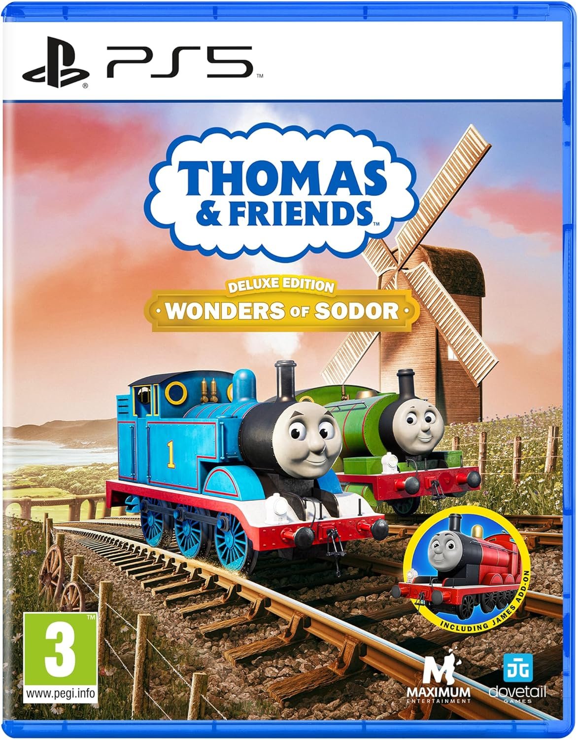 PS5 湯瑪士小火車：索多島奇蹟 豪華版 Thomas & Friends: Wonders of Sodor Deluxe Edition 中/英文  (英文封面) PS5-4186