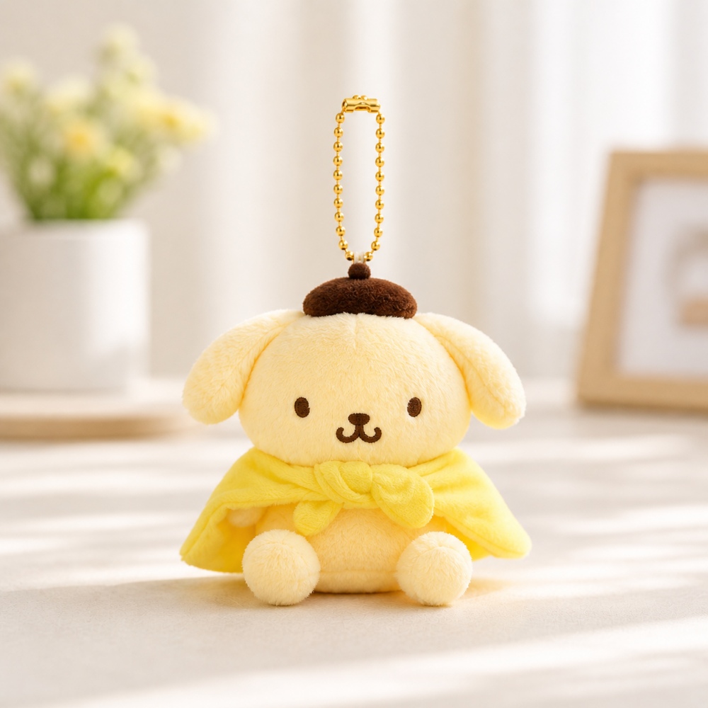 預訂 | 韓國版 Sanrio 小披風公仔鎖匙扣 8cm