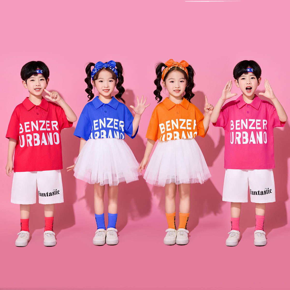 兒童教會學校團體表演服 小學幼稚園畢業團體表演服 Lets Cosplay