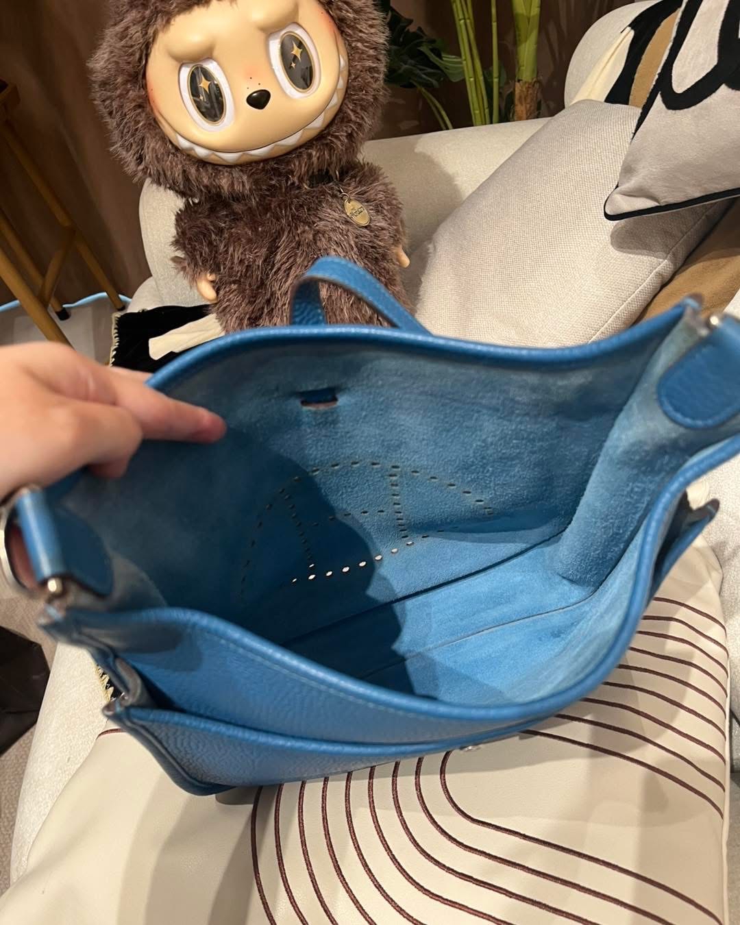 Hermes evelyne 29,STAMP Q 100%Authentic ,92%new ✅dust bag✅STRAP