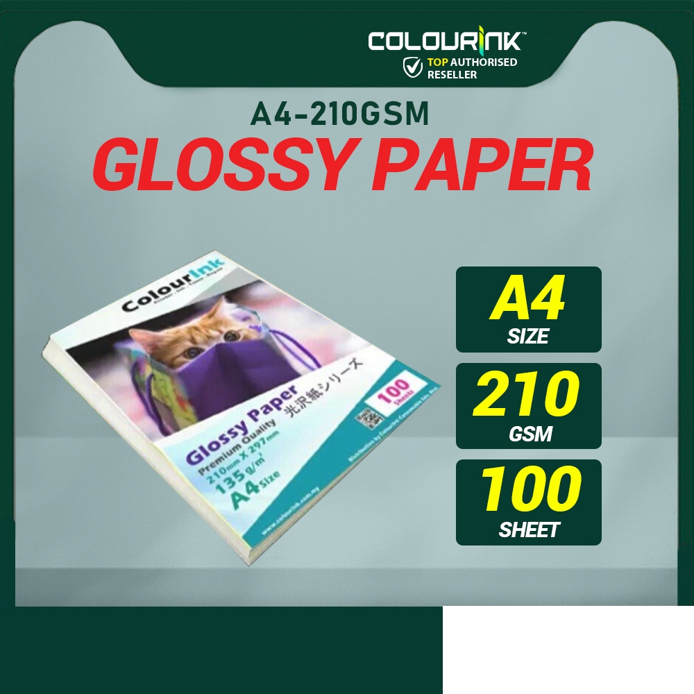 Glossy photo A4 Paper(210mmx295.2mm')