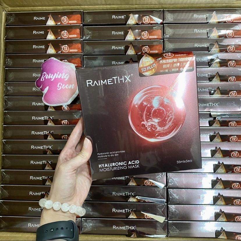 現貨 - Raime THX 紅膜 5D水光針劑面膜6片