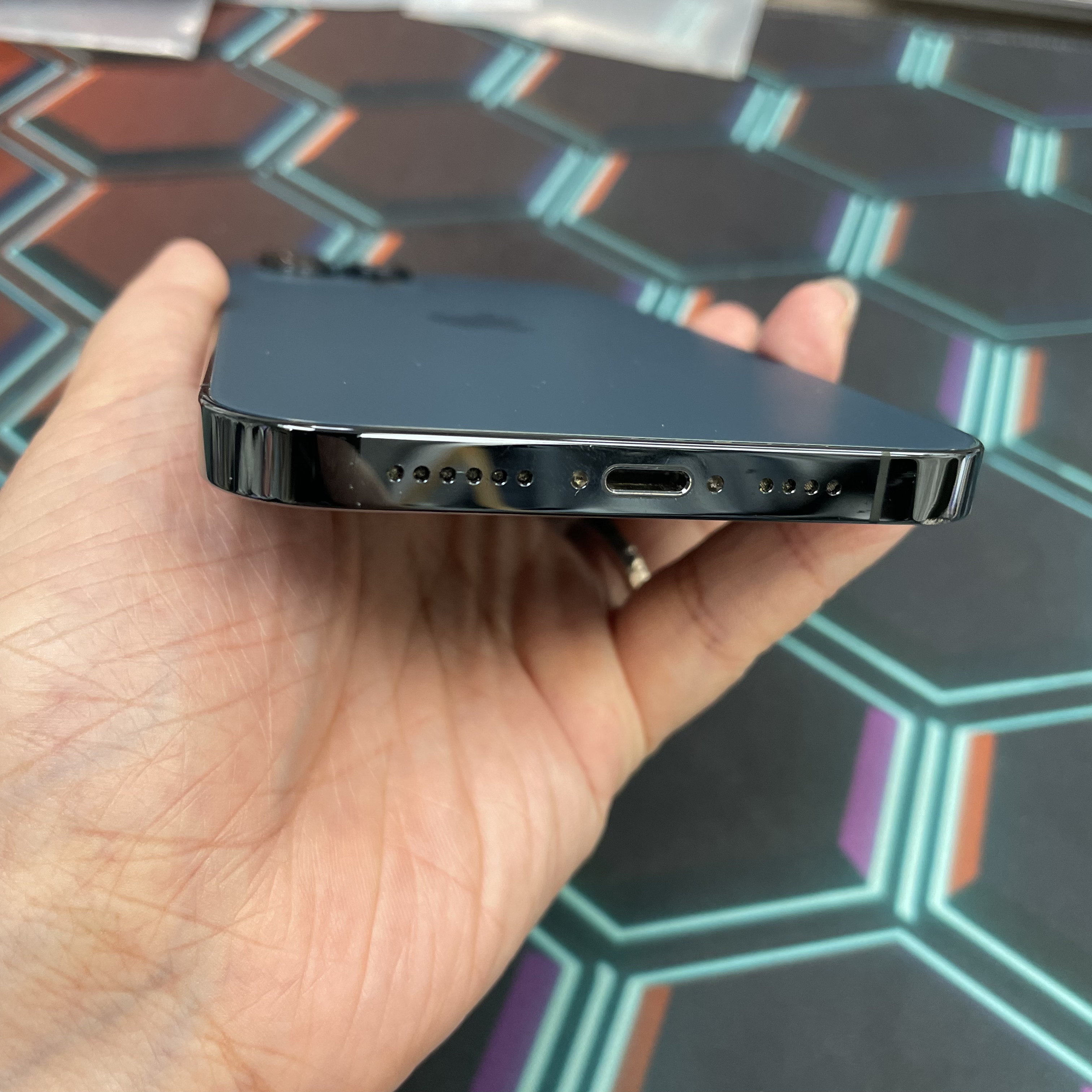 *8167 12 pro max 勁靚機 128GB 電79 藍色 blue