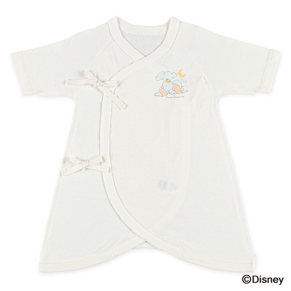 🇯🇵預訂 日本直送🇯🇵Dumbo小飛象新生兒印花綁帶純棉蝴蝶衣打底兩件套（四季款）