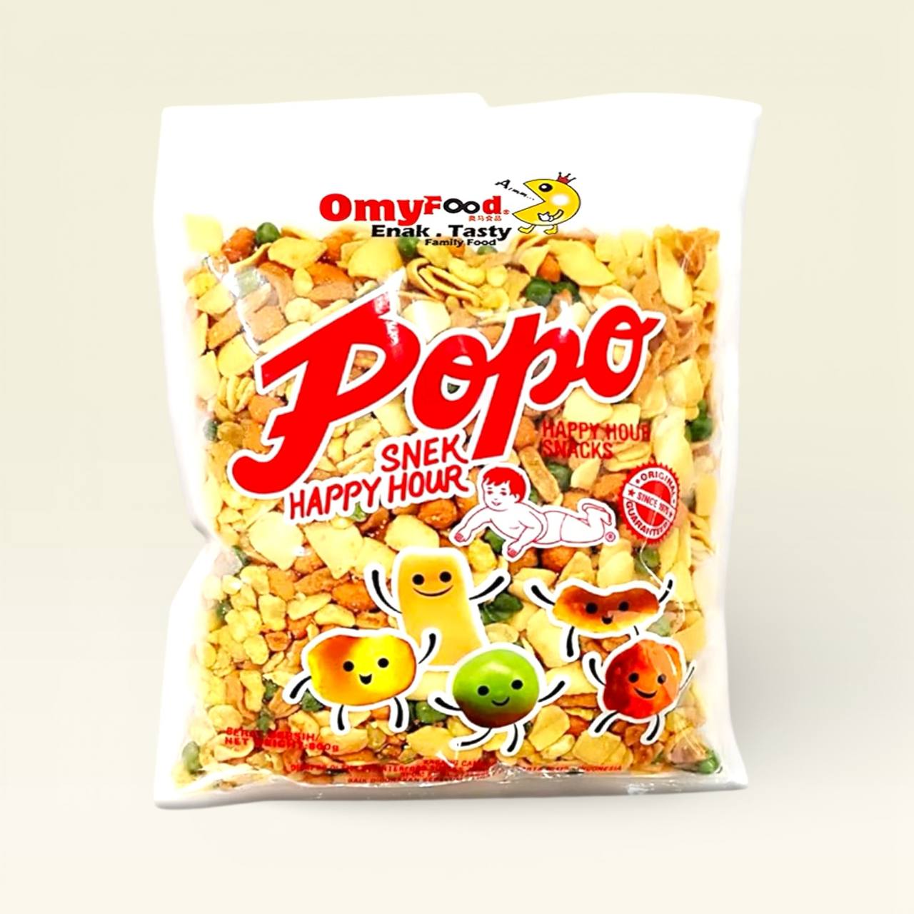 PoPo Muruku Ikan Biskut Snack [Original / Sweet & Spicy] 400g /800g
