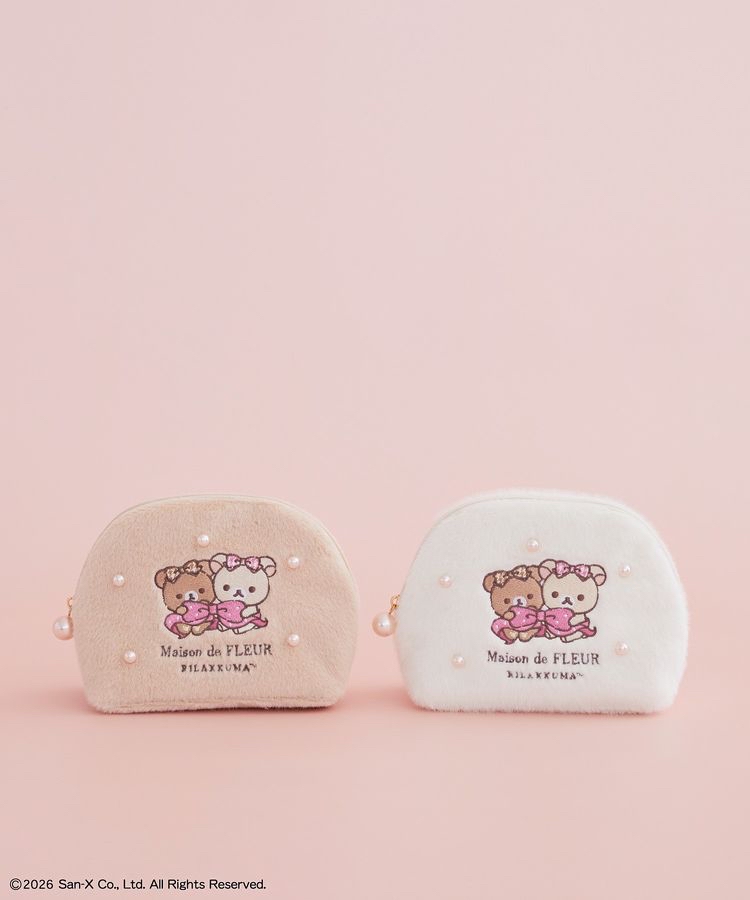 🎀【預訂】Maison de FLEUR × RILAKKUMA 小包 B