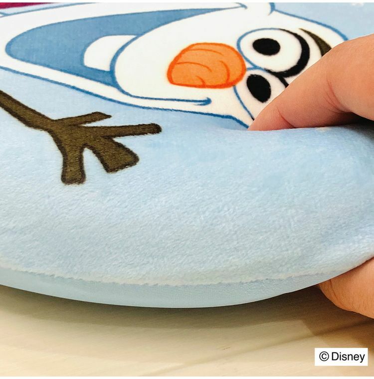 [現貨] [日本直送] FROZEN  ｜ ANNA ELSA ｜ 座墊 ｜ 直徑 40cm  {TF2412004}