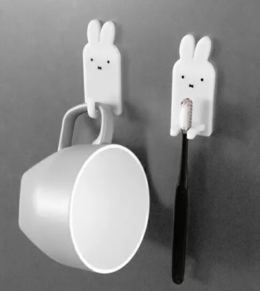 🐰Pre Order  - miffy 磁貼牙刷架, 獨家可配雙面膠貼  ( 📦 大約3月中～底到貨, 若遇到缺貨或其它因素貨期會延遲 ）