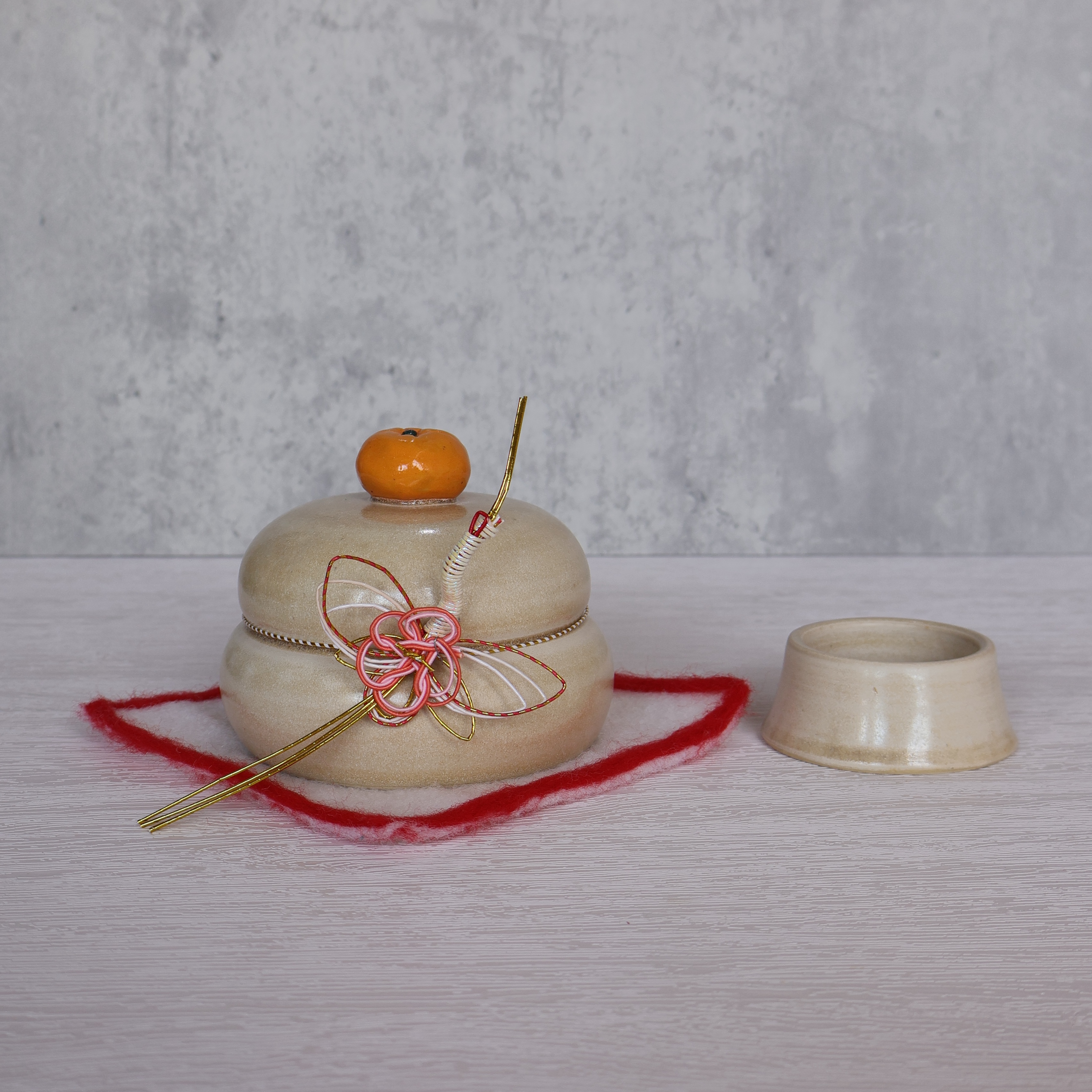 klay and kay - Kagami Mochi Cup Set (Crane)