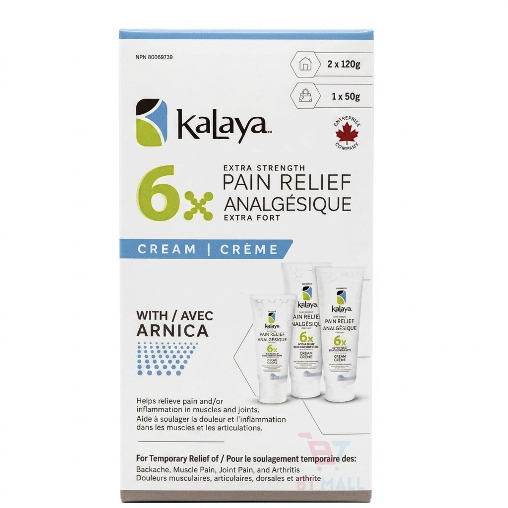  KaLaya Extra Strength Pain Relief 特強肌肉關節舒痛膏 （超值組合）