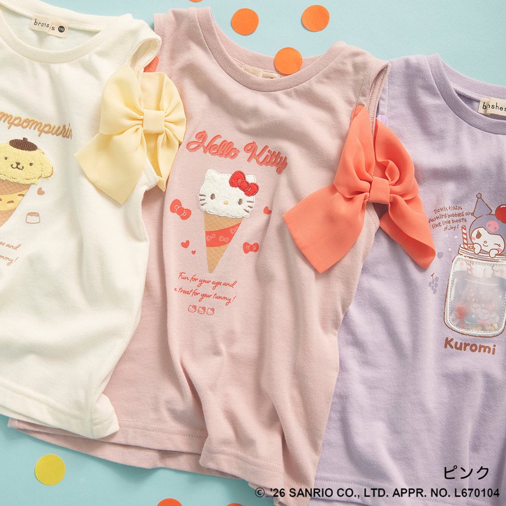 🆕【⭐訂購⭐】 🇯🇵日本直送 #Sanrio 雪紡露肩上衣［4款選］ [ELGA-0069][260813]