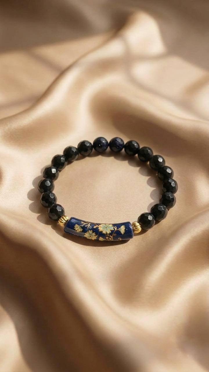 Rainbow Obsidian Crystal Bracelet 