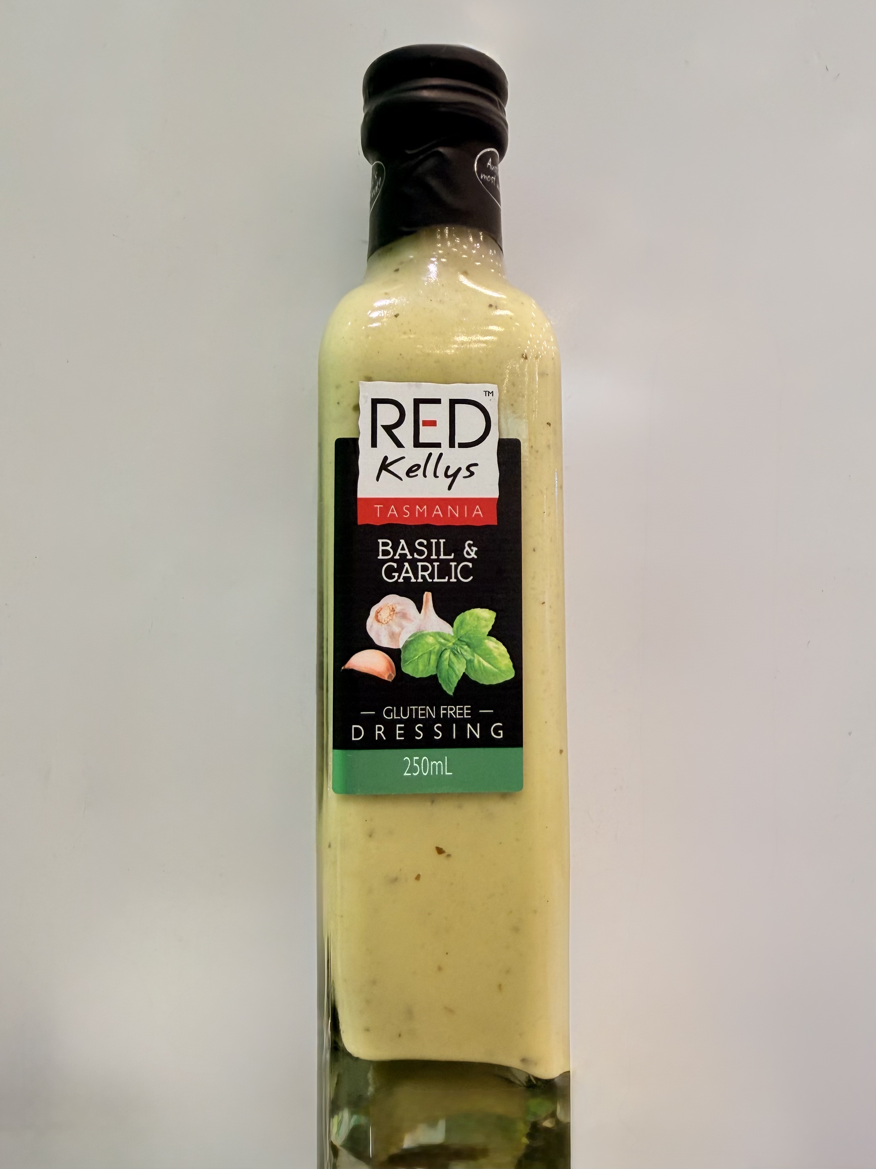 Red Kellys Tasmania Basil & Garlic 羅勒香蒜醬 250 ml - 1支