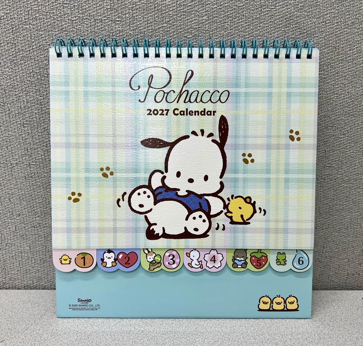 🇭🇰港版Sanrio 2027年座枱月曆