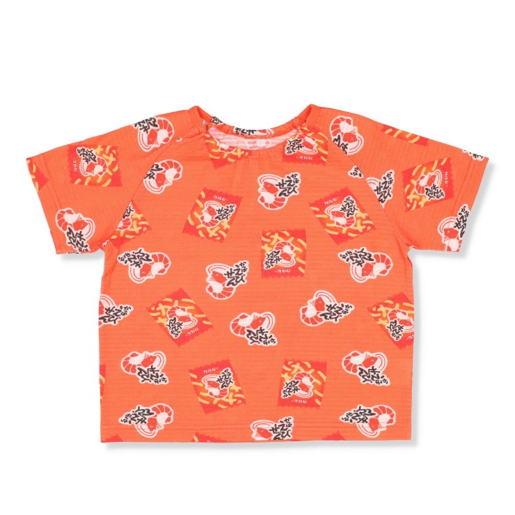 🇯🇵限量預訂 日本直送🇯🇵卡樂B蝦條包裝滿印短袖包腹家居服上下套裝