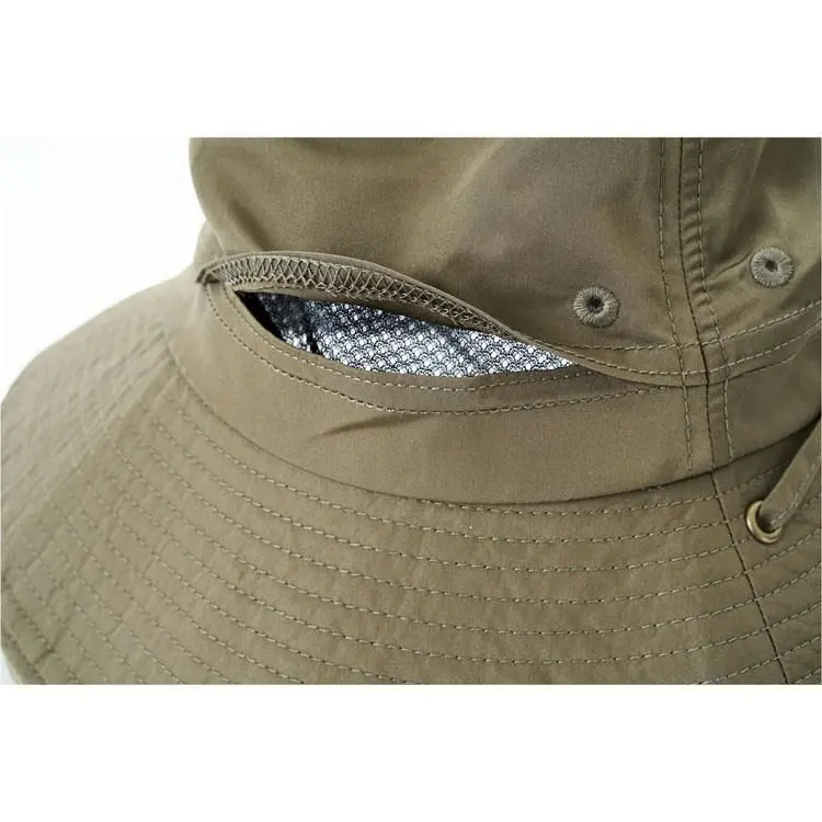 現貨🌸日本直送 |日本 360° 通風 |抗UV |吸水速乾 | 撥水加工防曬帽/太陽帽/漁夫帽 （Greige）