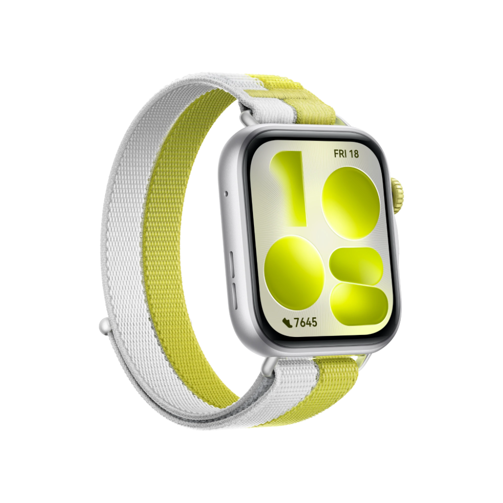 Huawei Watch Fit 5 NFC版 灰綠色編織錶帶 智能運動手錶 香港行貨