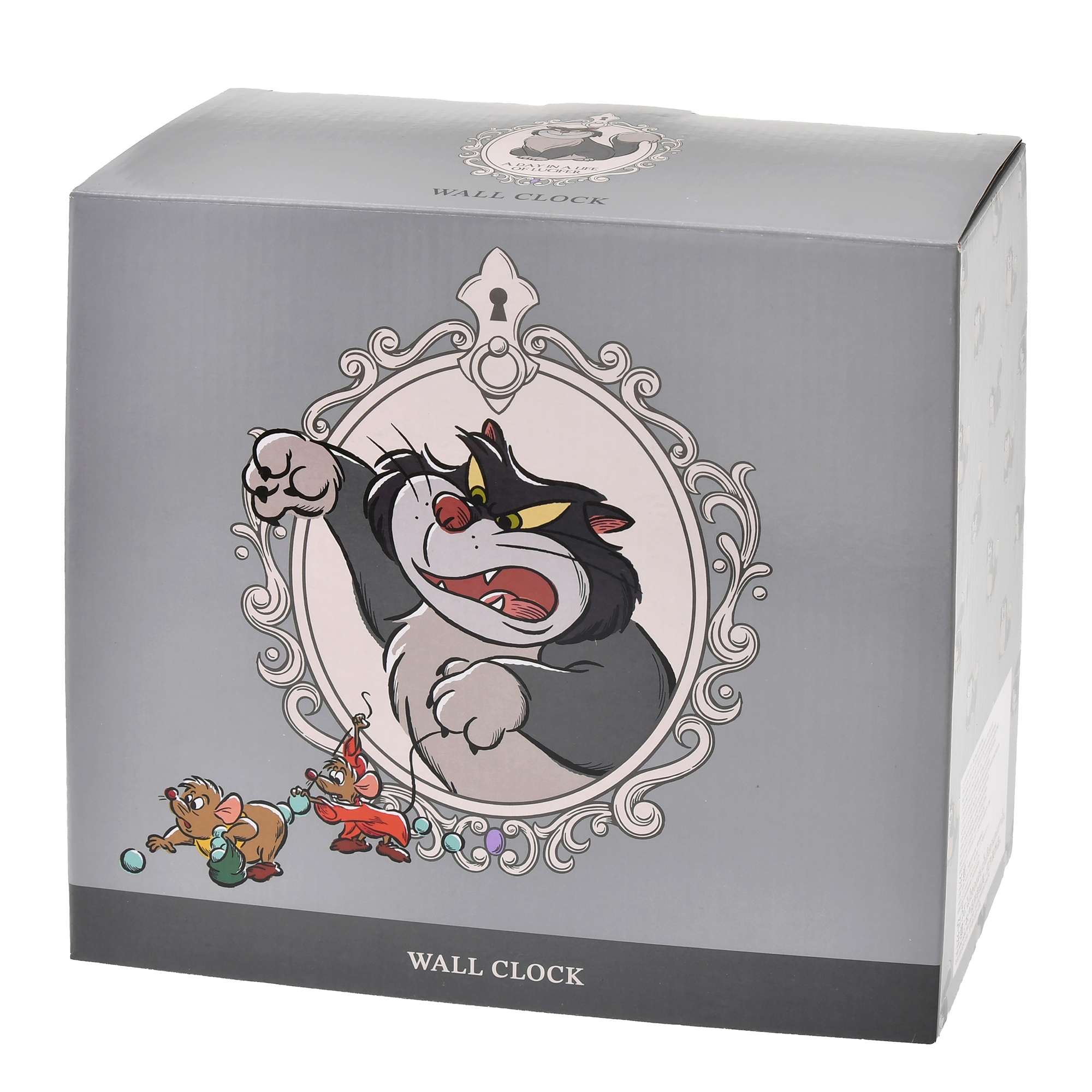  🎀【預訂】Disney Cat Day Lucifer Wall Clock 