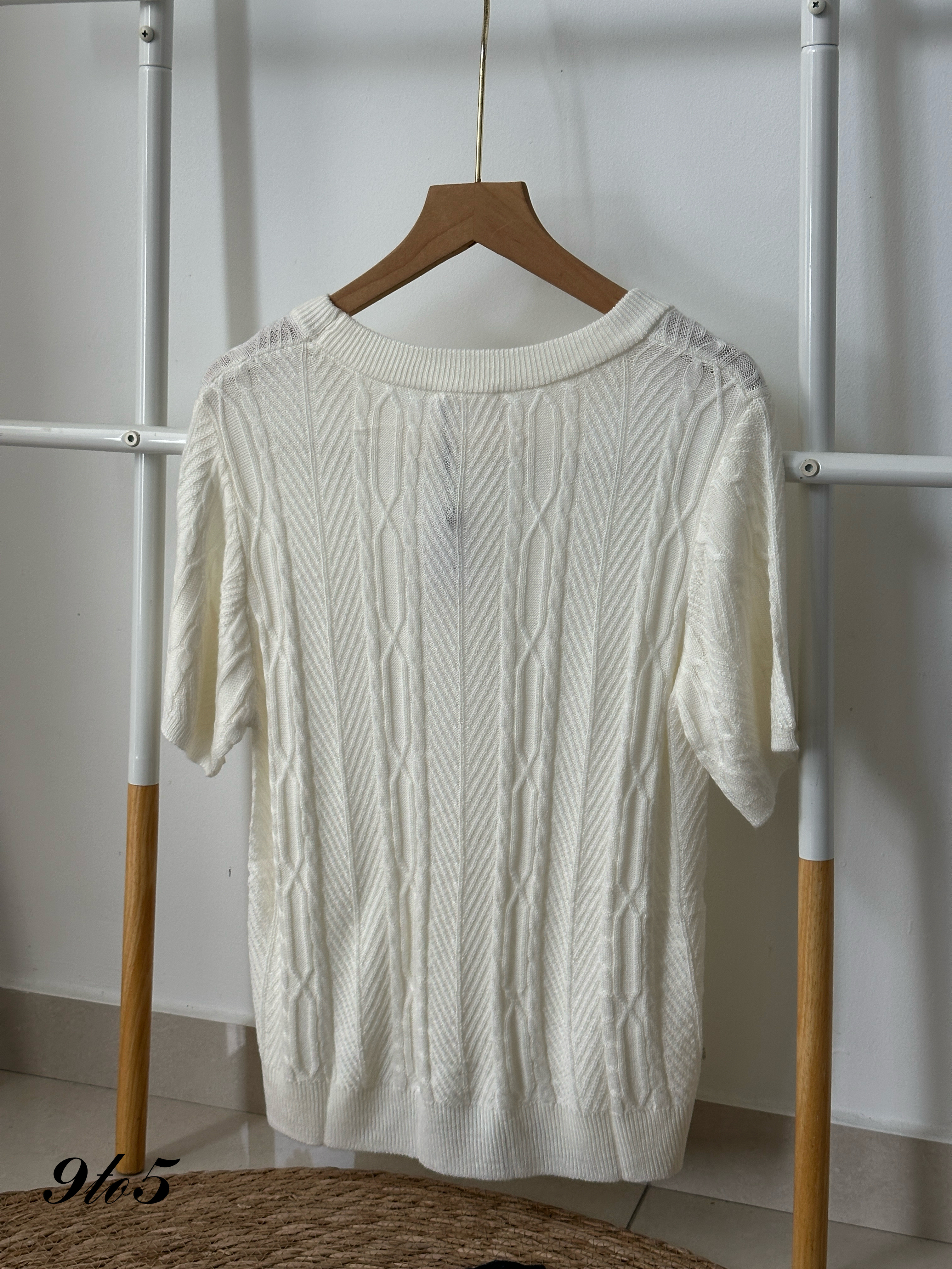 T4007 Short Sleeve Knit Top - 3 Colors 