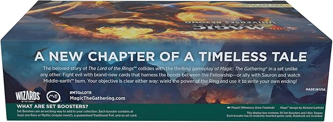 Magic: The Gathering The Lord of The Rings: Tales of Middle-Earth Set Booster Box