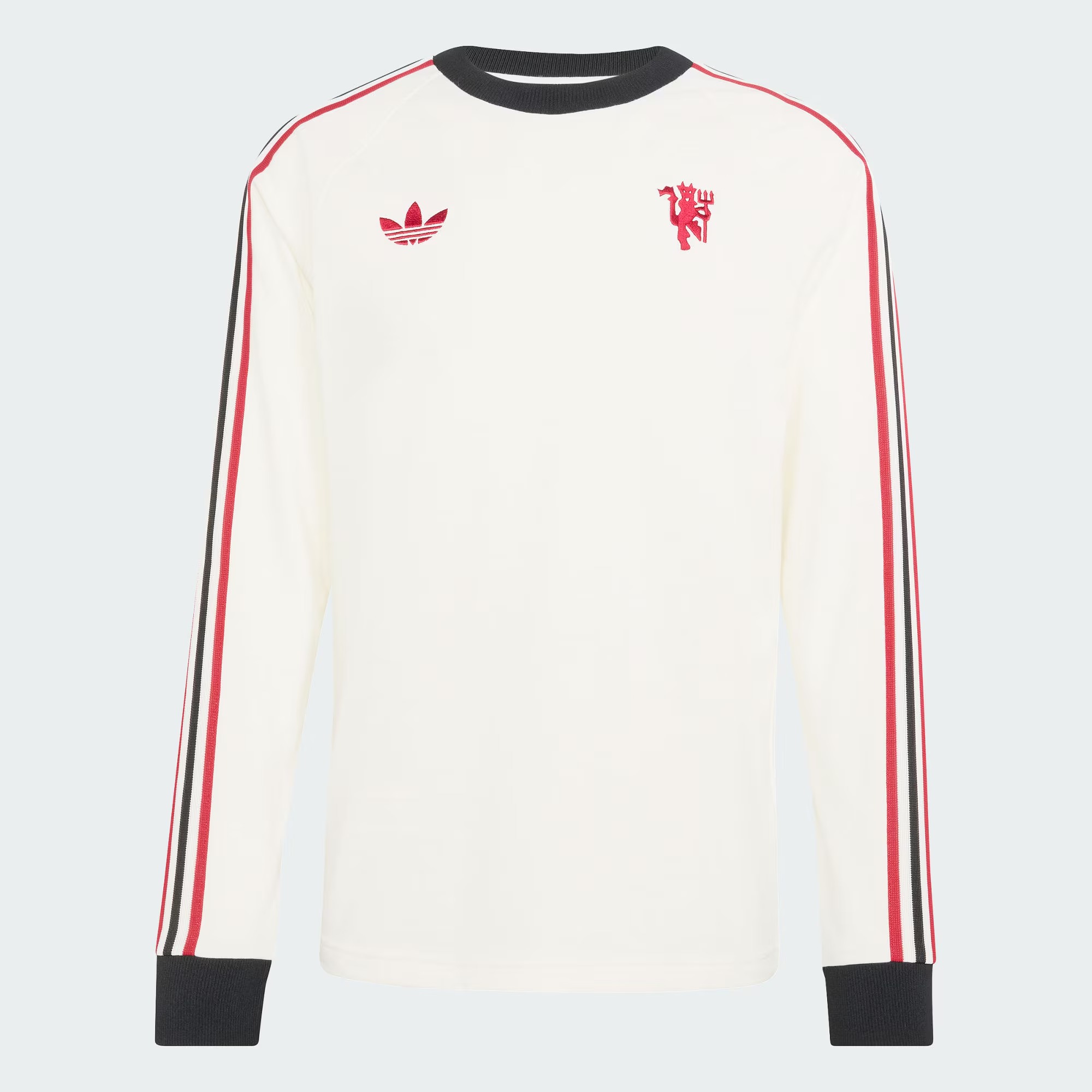 ### Adidas Manchester United 曼聯休閑文化長袖T-Shirt JZ2235